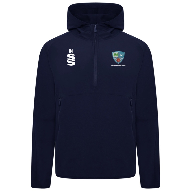 Dual Elite 1/4 Zip Hoody / Rain Jacket : Navy