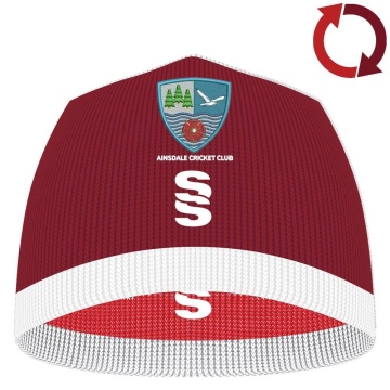 Ainsdale CC Beanie Cap - Maroon