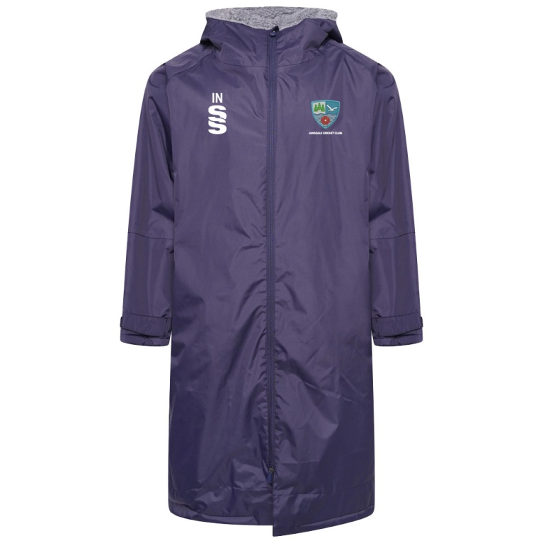 FLEECE ROBE - NAVY